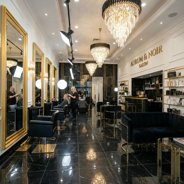 Luxury Salon Interior