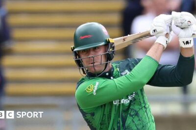 Louis Kimber: Leicestershire name batter as captain of T20 Blast side