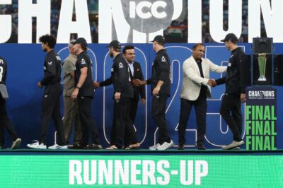 No PCB official at Ind vs NZ CT final presentation, host board asks ICC to explain