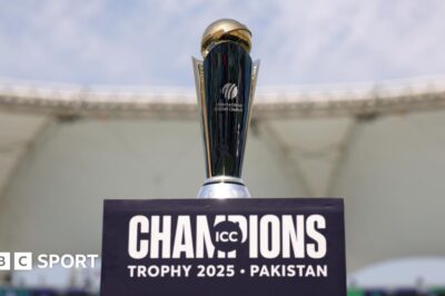 ICC Men's Champions Trophy 2025 results